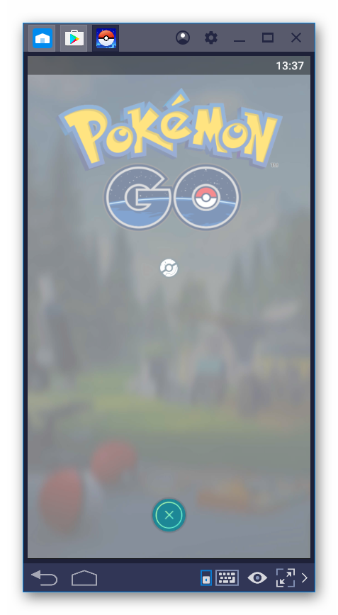 pokemon go bluestacks update to continue